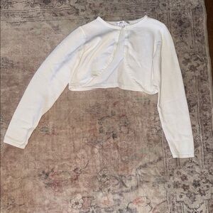 Kids White Sweater